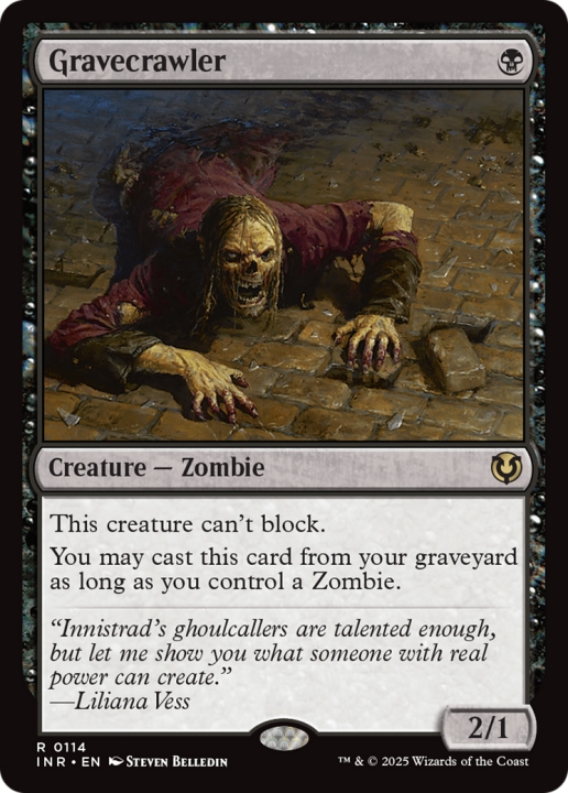 Gravecrawler in the group Magic the Gathering / Sets / Innistrad Remastered at Proxyprinters.com (101789)