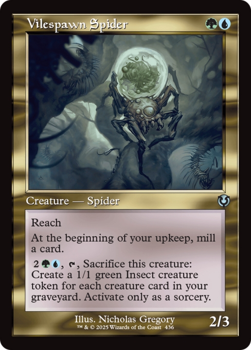 Vilespawn Spider in the group Magic the Gathering / Sets / Innistrad Remastered at Proxyprinters.com (101803)