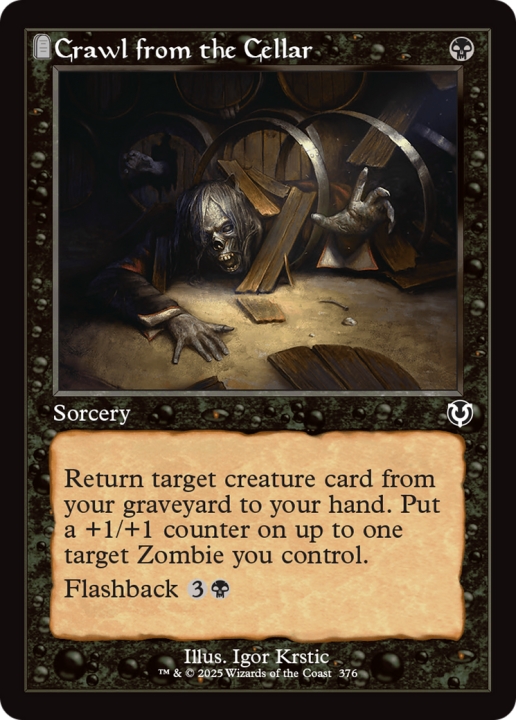 Crawl from the Cellar in the group Magic the Gathering / Sets / Innistrad Remastered at Proxyprinters.com (101819)