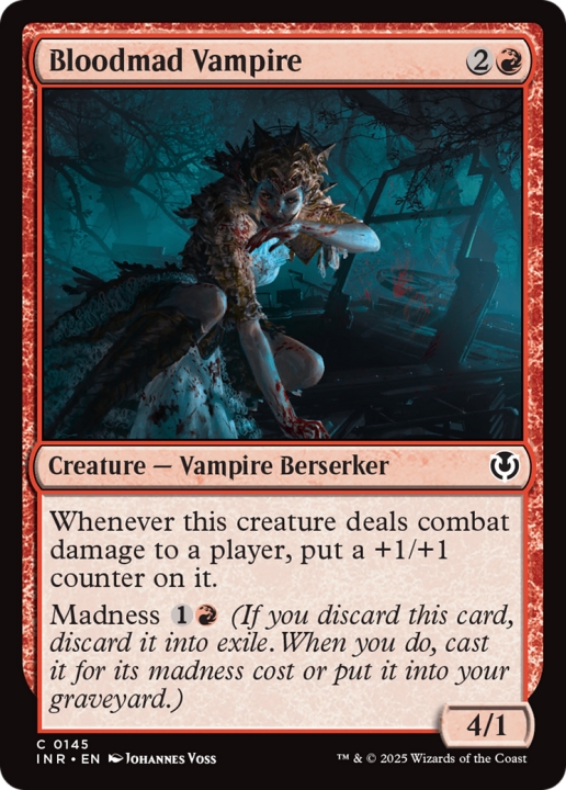 Bloodmad Vampire in the group Magic the Gathering / Sets / Innistrad Remastered at Proxyprinters.com (101877)