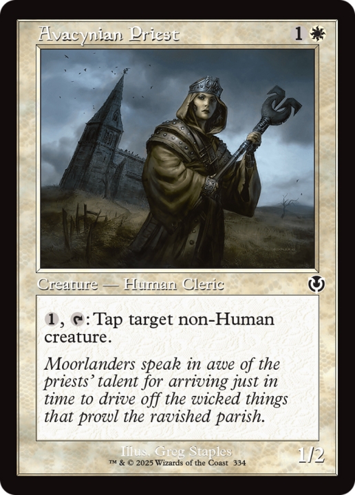 Avacynian Priest in the group Magic the Gathering / Sets / Innistrad Remastered at Proxyprinters.com (101889)