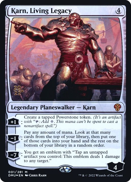 Karn, Living Legacy in the group Singles at Proxyprinters.com (10189)