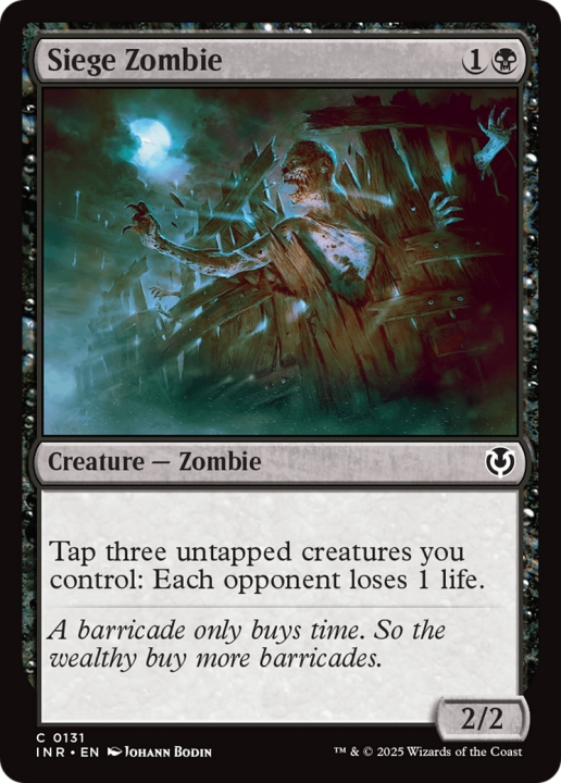 Siege Zombie in the group Magic the Gathering / Sets / Innistrad Remastered at Proxyprinters.com (101892)