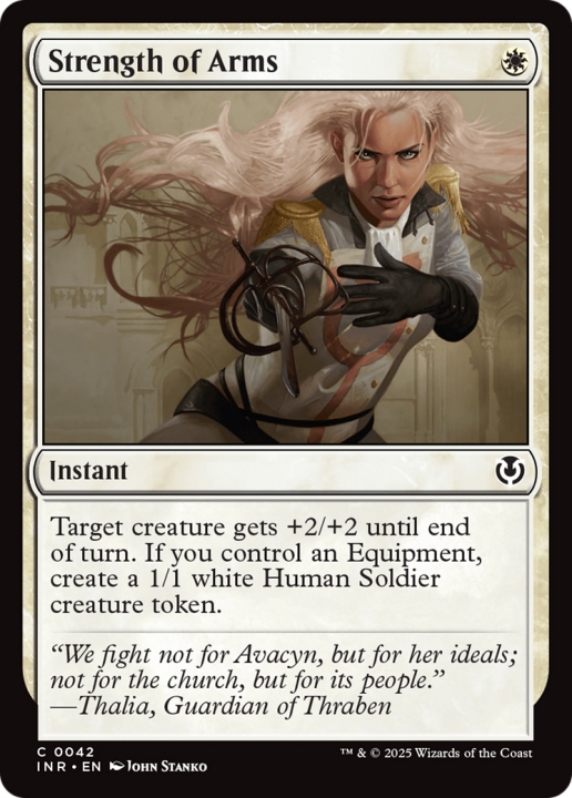 Strength of Arms in the group Magic the Gathering / Sets / Innistrad Remastered at Proxyprinters.com (101914)