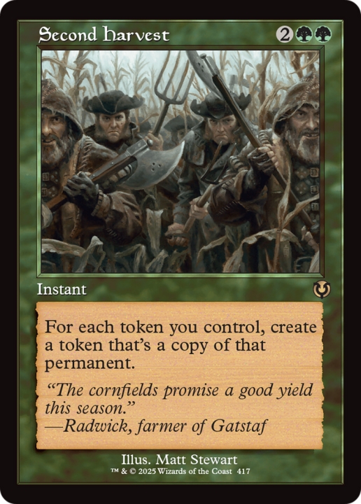 Second Harvest in the group Magic the Gathering / Sets / Innistrad Remastered at Proxyprinters.com (101916)