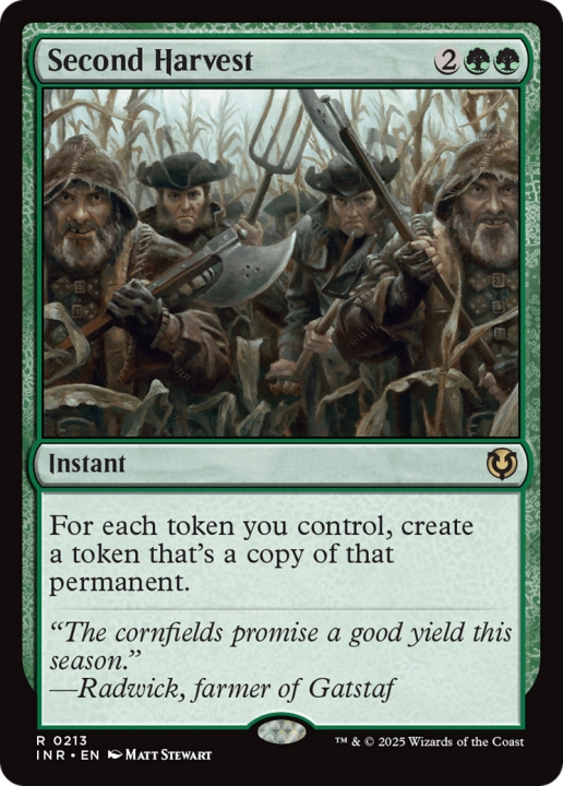 Second Harvest in the group Magic the Gathering / Sets / Innistrad Remastered at Proxyprinters.com (101934)