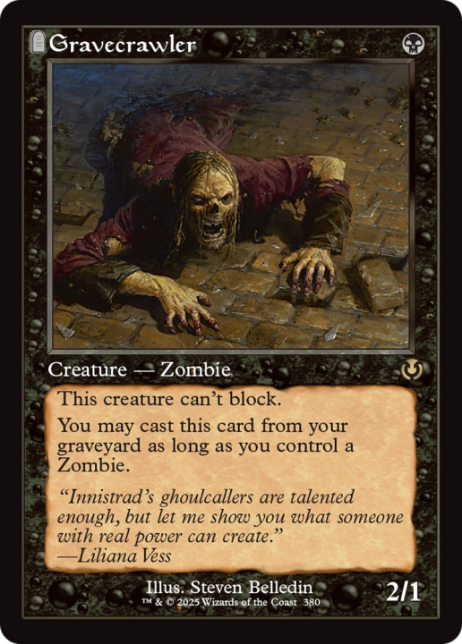 Gravecrawler in the group Magic the Gathering / Sets / Innistrad Remastered at Proxyprinters.com (101945)