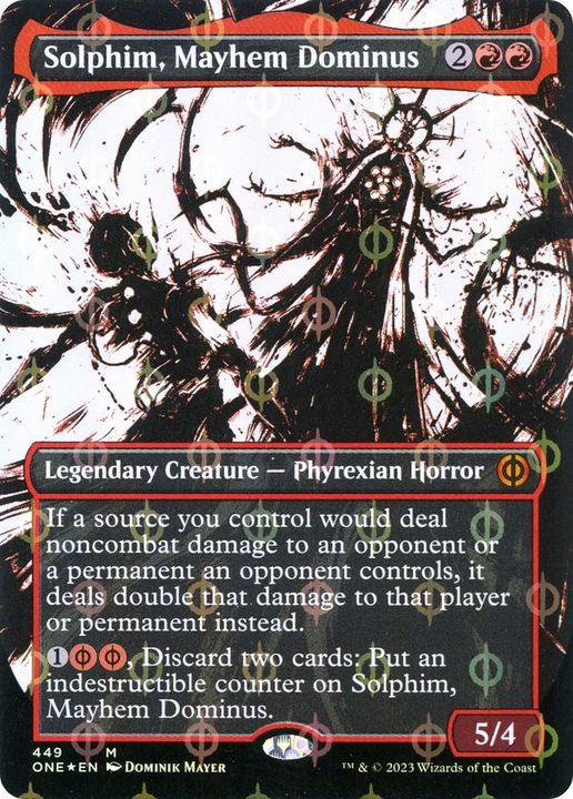 Solphim, Mayhem Dominus in the group Magic the Gathering / Types / Colors / Red at Proxyprinters.com (10195)