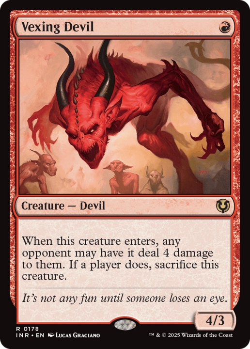 Vexing Devil in the group Magic the Gathering / Sets / Innistrad Remastered at Proxyprinters.com (101968)