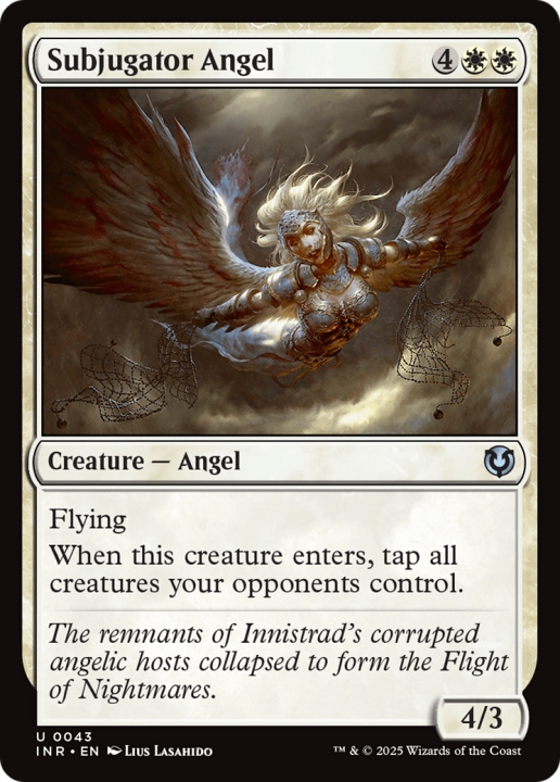 Subjugator Angel in the group Magic the Gathering / Sets / Innistrad Remastered at Proxyprinters.com (101972)