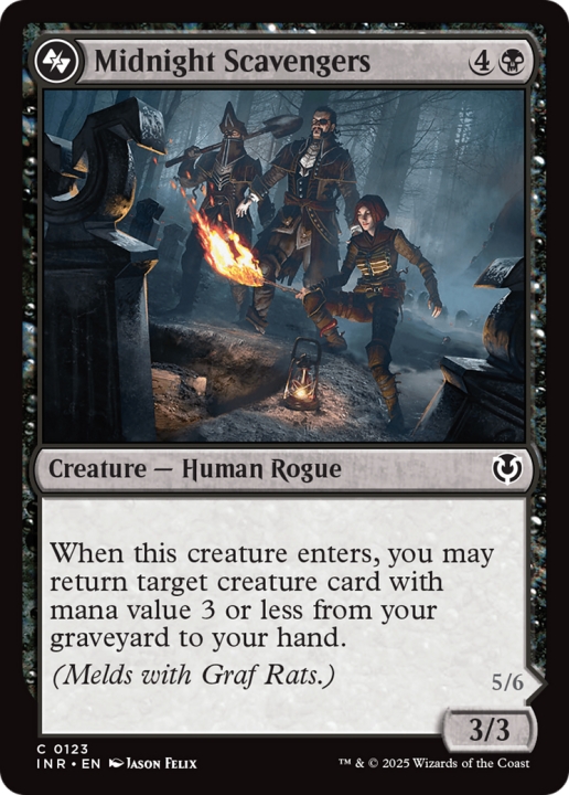 Midnight Scavengers in the group Magic the Gathering / Sets / Innistrad Remastered at Proxyprinters.com (101973)