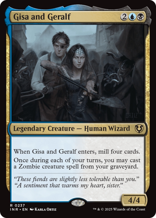 Gisa and Geralf in the group Magic the Gathering / Sets / Innistrad Remastered at Proxyprinters.com (101974)