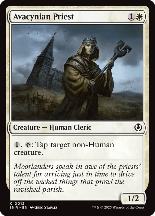 Avacynian Priest in the group Magic the Gathering / Sets / Innistrad Remastered at Proxyprinters.com (101980)