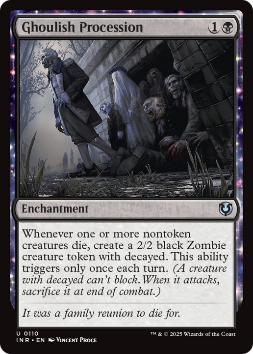 Ghoulish Procession in the group Magic the Gathering / Sets / Innistrad Remastered at Proxyprinters.com (101981)