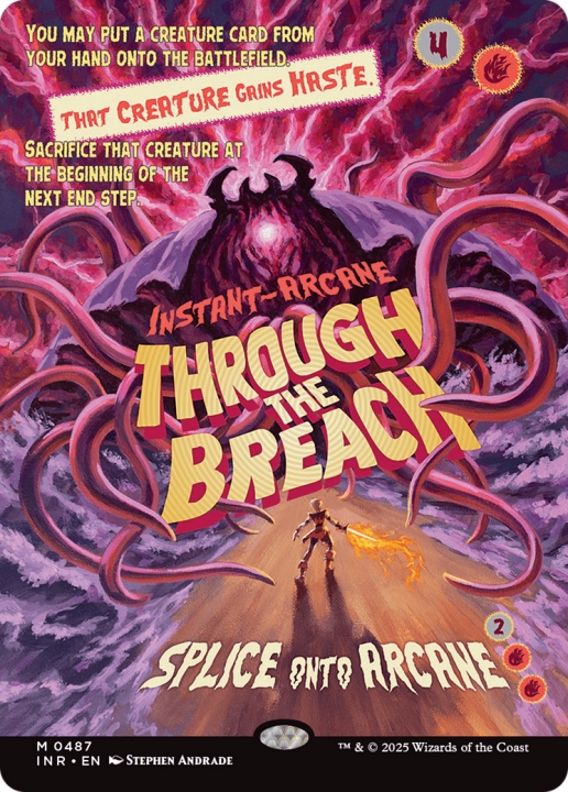 Through the Breach in the group Magic the Gathering / Sets / Innistrad Remastered at Proxyprinters.com (101987)