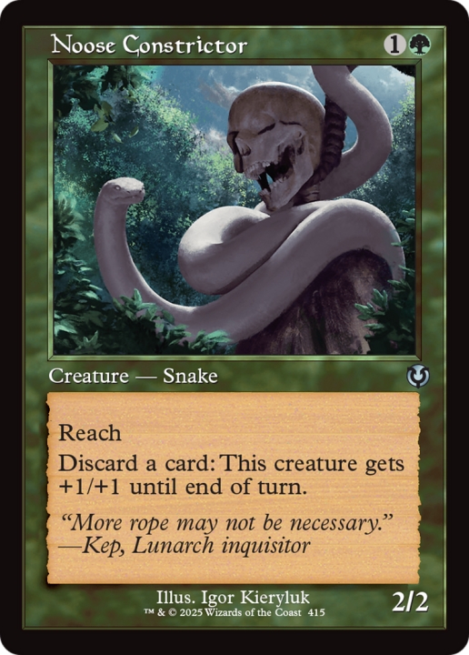 Noose Constrictor in the group Magic the Gathering / Sets / Innistrad Remastered at Proxyprinters.com (102004)