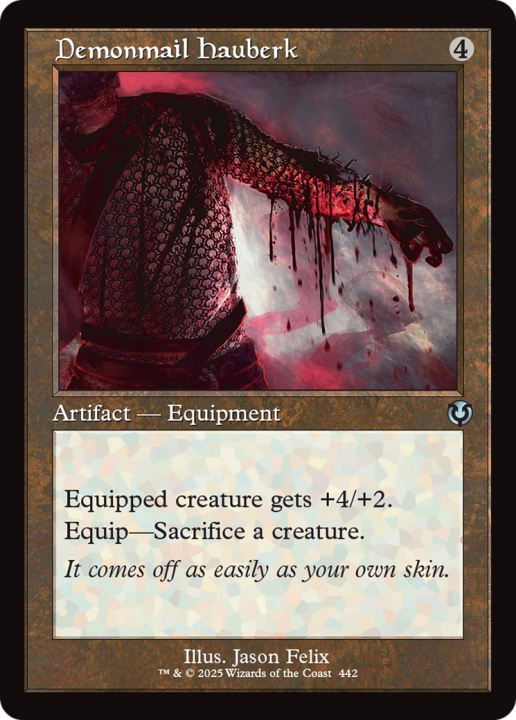 Demonmail Hauberk in the group Magic the Gathering / Sets / Innistrad Remastered at Proxyprinters.com (102011)