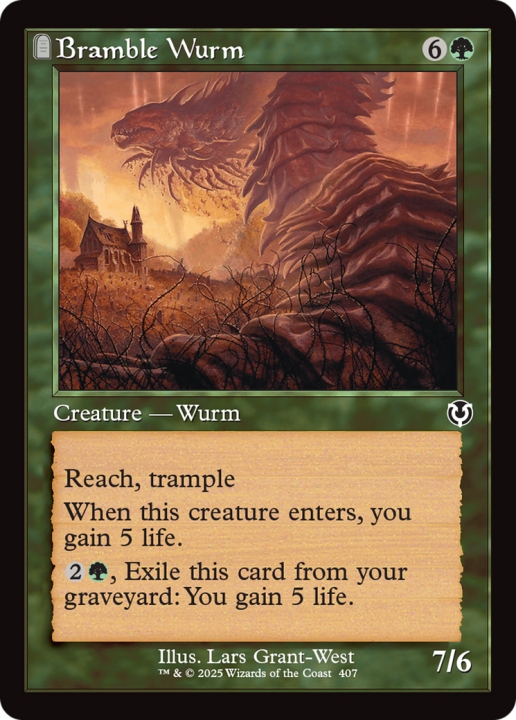 Bramble Wurm in the group Magic the Gathering / Sets / Innistrad Remastered at Proxyprinters.com (102016)