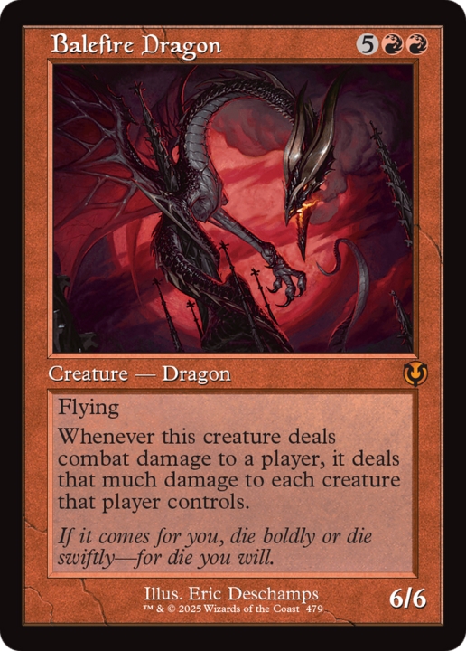 Balefire Dragon in the group Magic the Gathering / Sets / Innistrad Remastered at Proxyprinters.com (102037)