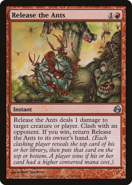 Release the Ants in the group Magic the Gathering / Types / Colors / Red at Proxyprinters.com (10204)