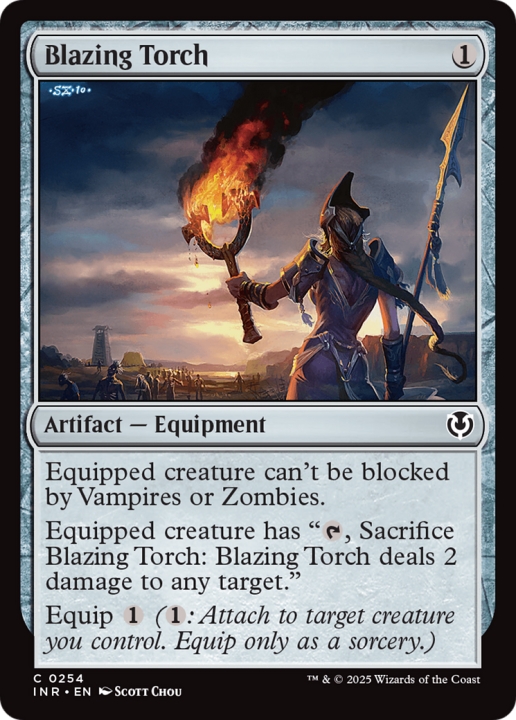 Blazing Torch in the group Magic the Gathering / Sets / Innistrad Remastered at Proxyprinters.com (102046)