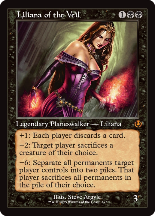 Liliana of the Veil in the group Magic the Gathering / Sets / Innistrad Remastered at Proxyprinters.com (102060)