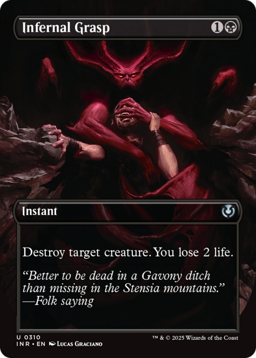 Infernal Grasp in the group Magic the Gathering / Sets / Innistrad Remastered at Proxyprinters.com (102063)