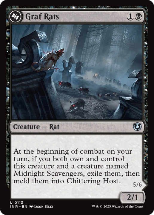 Graf Rats in the group Magic the Gathering / Sets / Innistrad Remastered at Proxyprinters.com (102071)