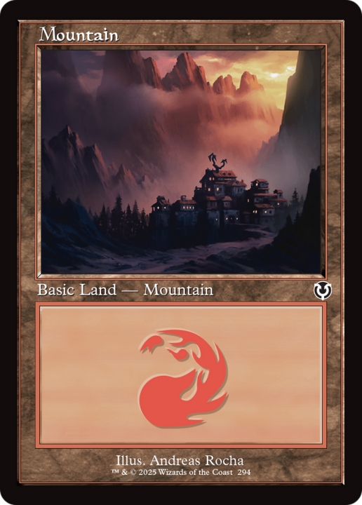 Mountain in the group Magic the Gathering / Sets / Innistrad Remastered at Proxyprinters.com (102073)