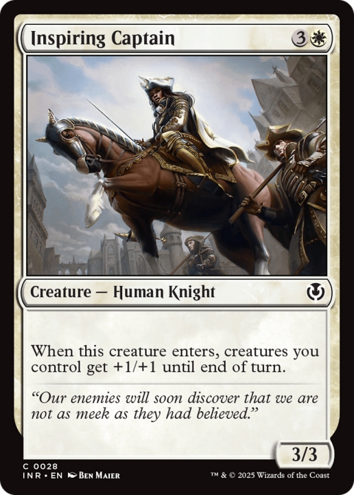 Inspiring Captain in the group Magic the Gathering / Sets / Innistrad Remastered at Proxyprinters.com (102077)