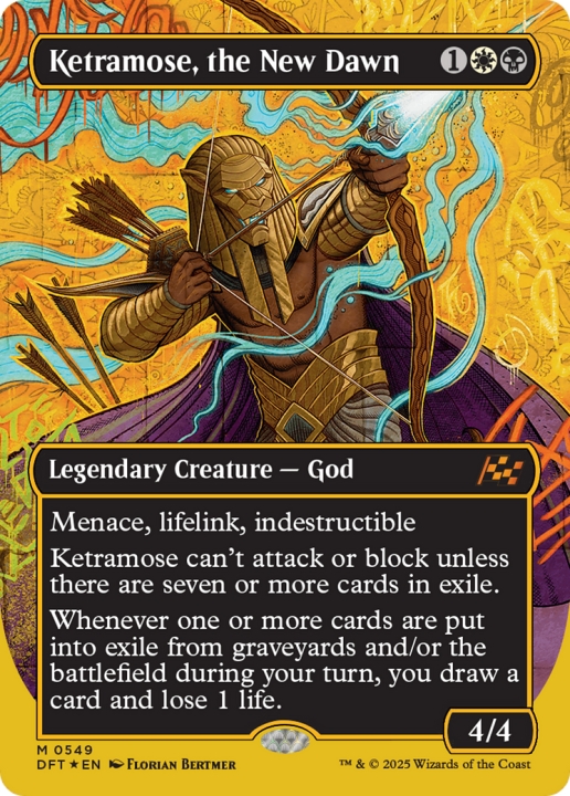 Ketramose, the New Dawn in the group Magic the Gathering / Sets / Aetherdrift at Proxyprinters.com (102117)