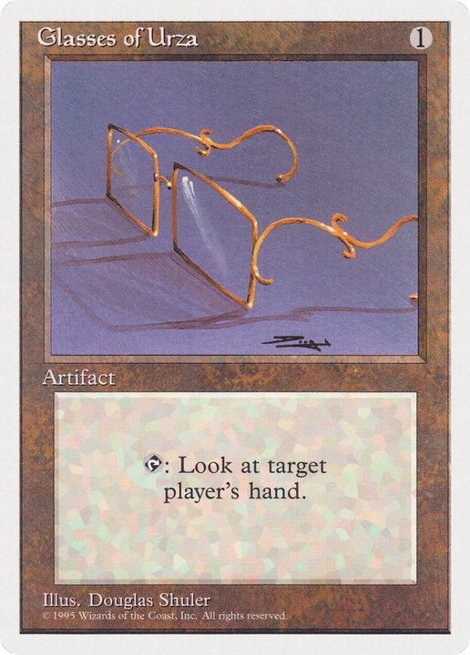 Glasses of Urza in the group Advanced search at Proxyprinters.com (10212)