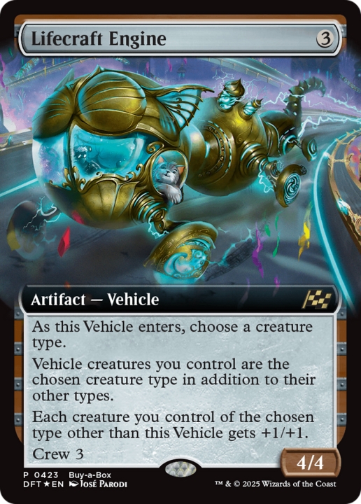 Lifecraft Engine in the group Magic the Gathering / Sets / Aetherdrift at Proxyprinters.com (102129)