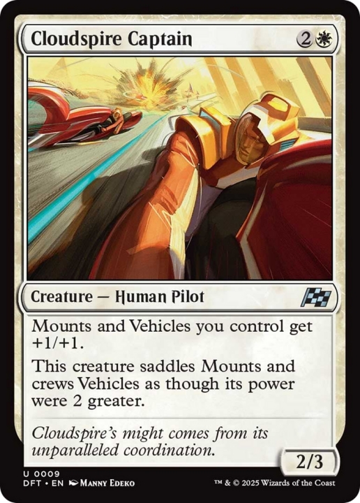 Cloudspire Captain in the group Magic the Gathering / Sets / Aetherdrift at Proxyprinters.com (102145)