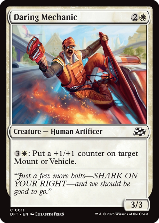 Daring Mechanic in the group Magic the Gathering / Sets / Aetherdrift at Proxyprinters.com (102146)