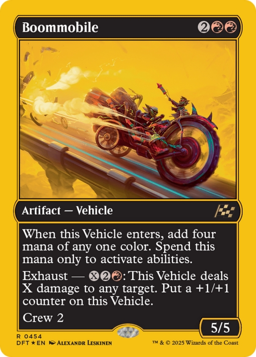 Boommobile in the group Magic the Gathering / Sets / Aetherdrift at Proxyprinters.com (102160)