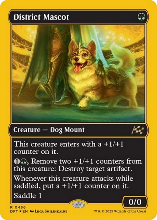 District Mascot in the group Magic the Gathering / Sets / Aetherdrift at Proxyprinters.com (102167)