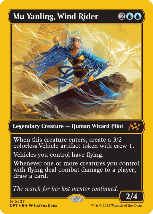 Mu Yanling, Wind Rider in the group Magic the Gathering / Sets / Aetherdrift at Proxyprinters.com (102172)