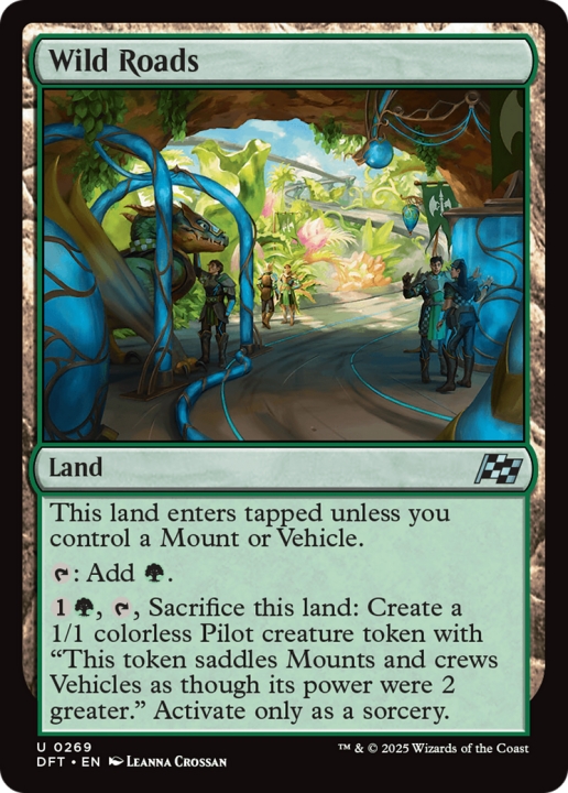 Wild Roads in the group Magic the Gathering / Sets / Aetherdrift at Proxyprinters.com (102196)