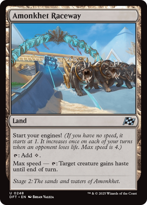 Amonkhet Raceway in the group Magic the Gathering / Sets / Aetherdrift at Proxyprinters.com (102200)