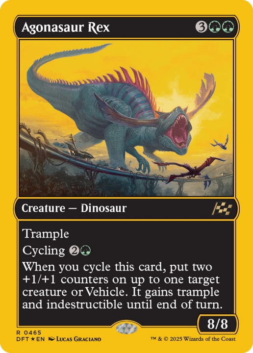 Agonasaur Rex in the group Magic the Gathering / Sets / Aetherdrift at Proxyprinters.com (102209)