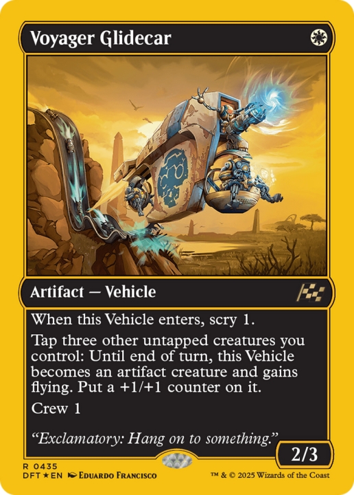 Voyager Glidecar in the group Magic the Gathering / Sets / Aetherdrift at Proxyprinters.com (102212)