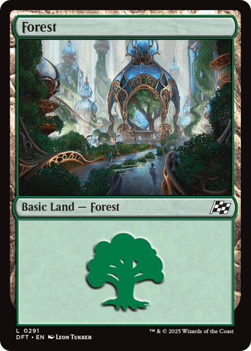 Forest in the group Magic the Gathering / Sets / Aetherdrift at Proxyprinters.com (102215)