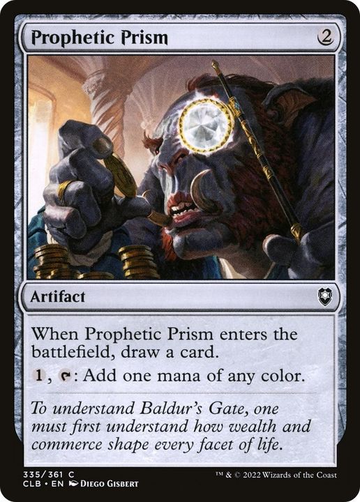 Prophetic Prism in the group Magic the Gathering / Types / Artifacts / Artifact at Proxyprinters.com (10223)