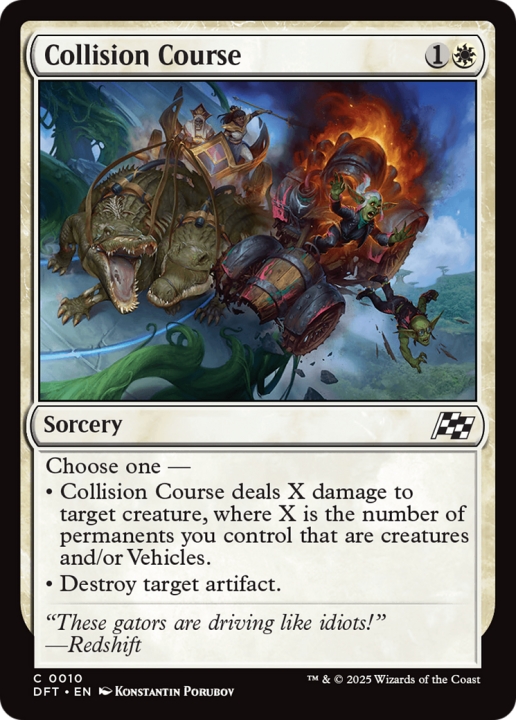 Collision Course in the group Magic the Gathering / Sets / Aetherdrift at Proxyprinters.com (102244)