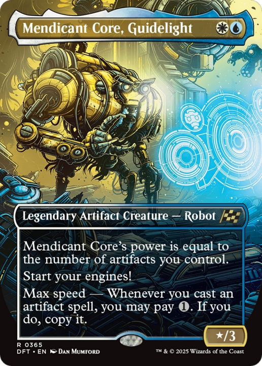 Mendicant Core, Guidelight in the group Magic the Gathering / Sets / Aetherdrift at Proxyprinters.com (102249)