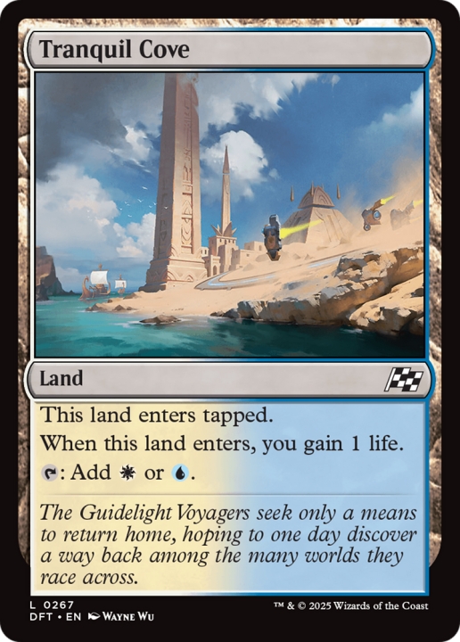 Tranquil Cove in the group Magic the Gathering / Sets / Aetherdrift at Proxyprinters.com (102251)