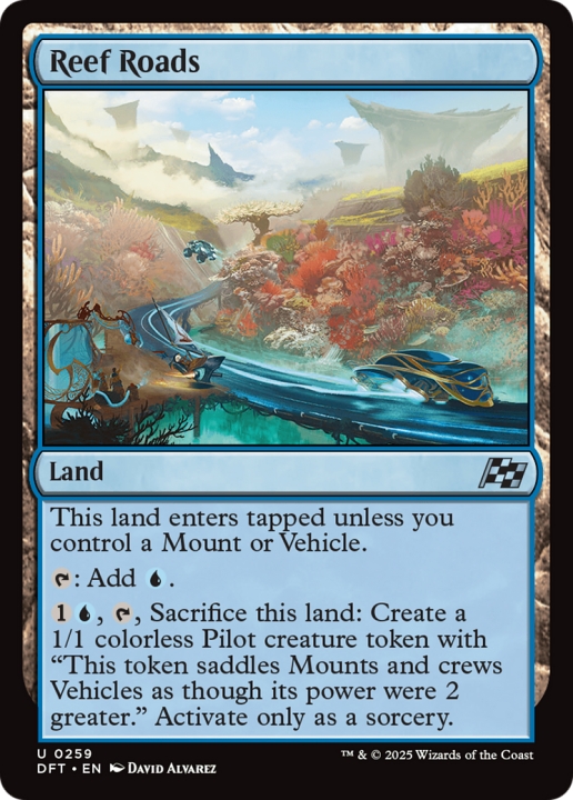 Reef Roads in the group Magic the Gathering / Sets / Aetherdrift at Proxyprinters.com (102257)