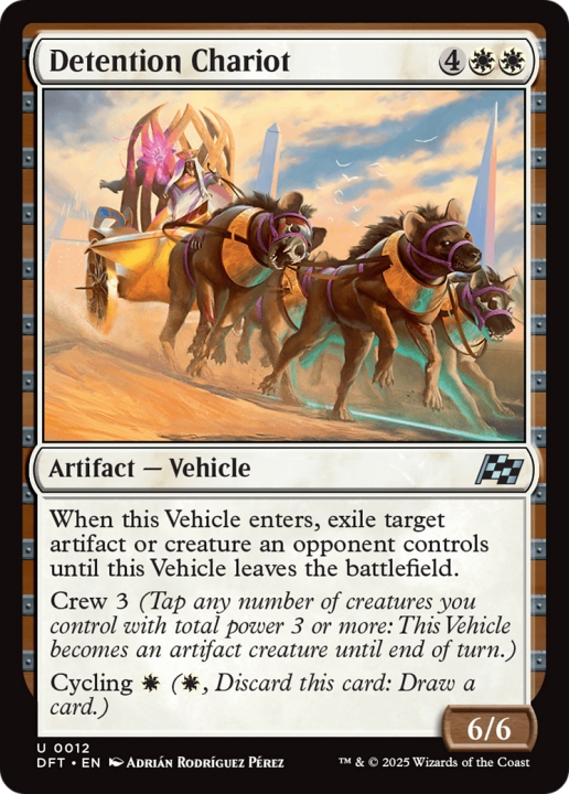 Detention Chariot in the group Magic the Gathering / Sets / Aetherdrift at Proxyprinters.com (102262)