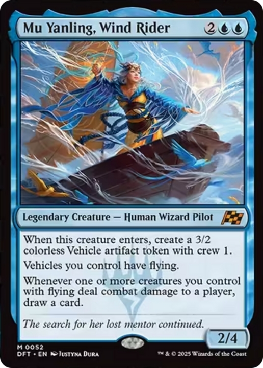 Mu Yanling, Wind Rider in the group Magic the Gathering / Sets / Aetherdrift at Proxyprinters.com (102263)